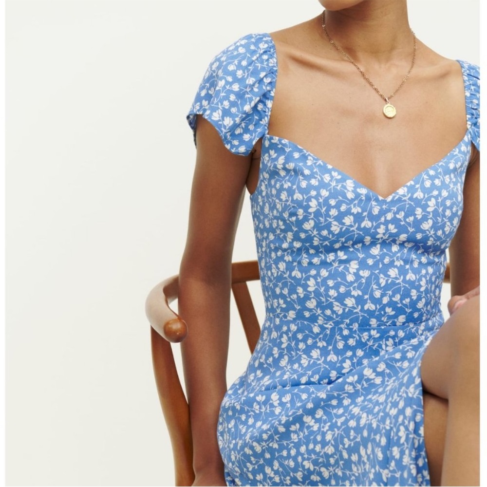NWT Reformation Baxley Dress in Marie SIZE 4